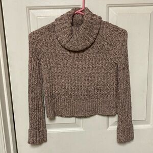 FREE PEOPLE Marled Crop Pullover Sweater size small
